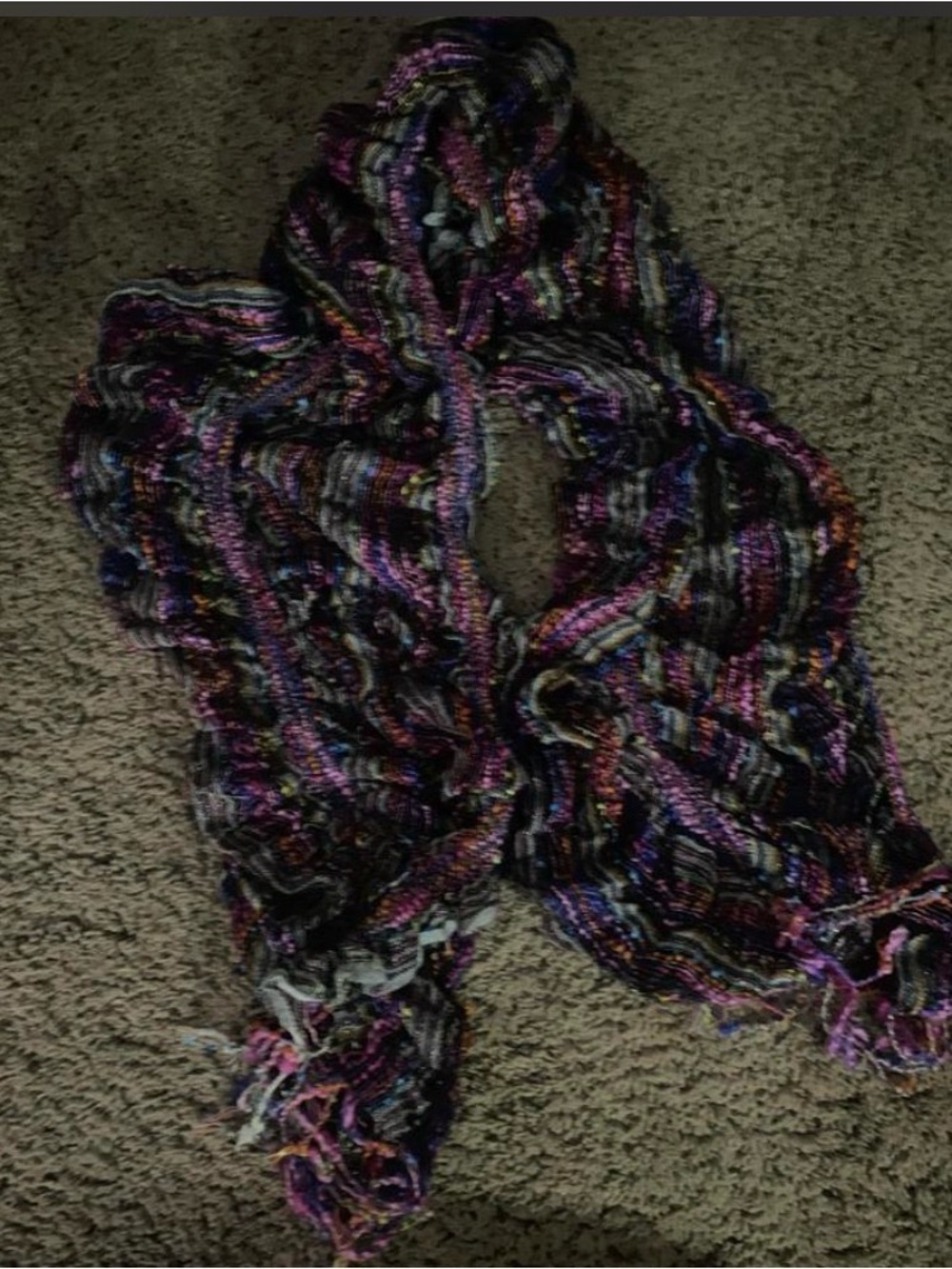 Womenās Multi Color Scarf